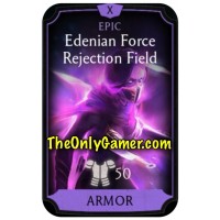 Edenian Force Rejection Field